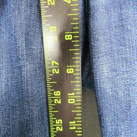 Hudson Jeans Womens 28 Bacara Straight Flood Cuff Stretch Denim PSMO Pockets - Picture 9 of 16